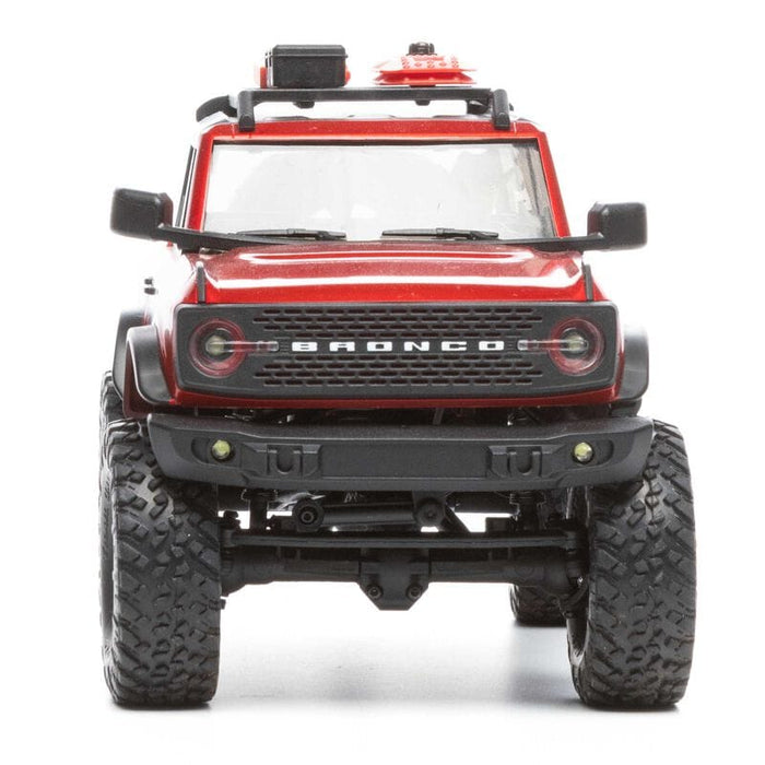 AXI00006T1 1/24 SCX24 2021 Ford Bronco 4WD Truck Brushed RTR, Red (FOR Extra battery ORDER #DYNB0012) ADD DYNB0012 TO GET IT FOR FREE** WITH THIS CAR