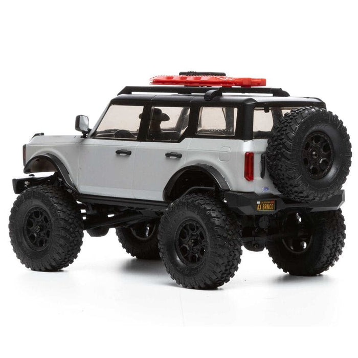 AXI00006T2 1/24 SCX24 2021 Ford Bronco 4WD Truck Brushed RTR, Grey (FOR Extra battery ORDER #DYNB0012)