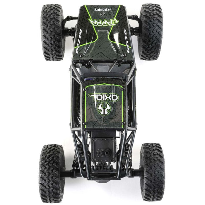 AXI01002T1 1/18 UTB18 Capra 4WD Unlimited Trail Buggy RTR, Black (FOR Extra battery ORDER #SPMX6502SH2)
