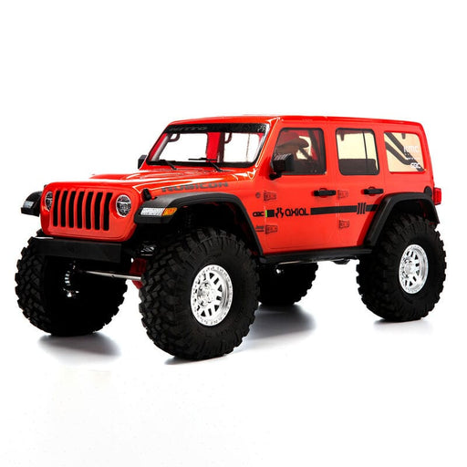 AXI03003BT2	1/10 SCX10 III Jeep JLU Wrangler with Portals RTR, RED/ORANGE.  **FOR LONG RUN TIME & QUICK CHARGER ORDER part #SPMX-1031
