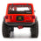 back view - AXI03003BT2 1/10 SCX10 III Jeep JLU Wrangler with Portals RTR, RED/ORANGE.