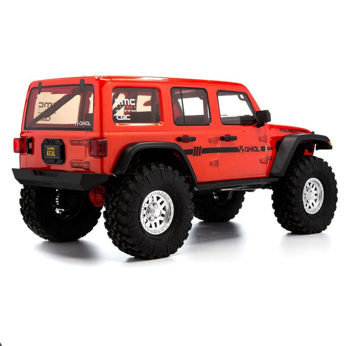 red jeep diagonal view photo