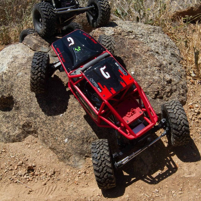 AXI03022BT1 1/10 Capra 1.9 4WS Unlimited Trail Buggy RTR, Red **FOR LONG RUN TIME & QUICK CHARGER ORDER part #DYNC2030 & DYNB37353