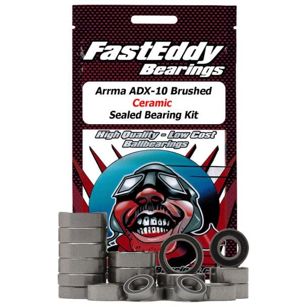 TFE5855 Arrma ADX-10Brushed2wd Ceramic Rubber Sealed Bearing Kit