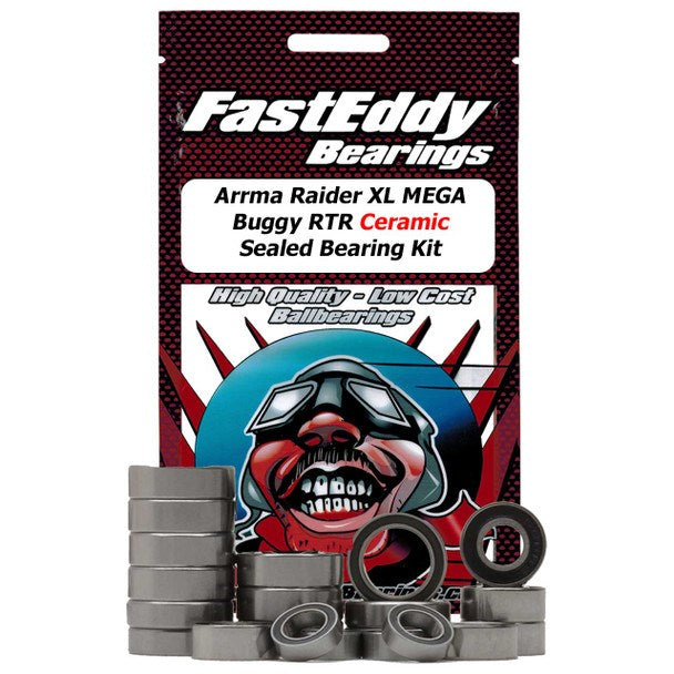 TFE4567 Arrma Raider XL 2wd MEGA Ceramic Sealed Bearing Kit