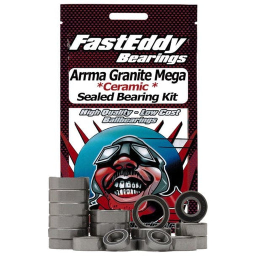 TFE4340 Arrma Granite 2wd Mega Ceramic Rubber Sealed Bearing Kit