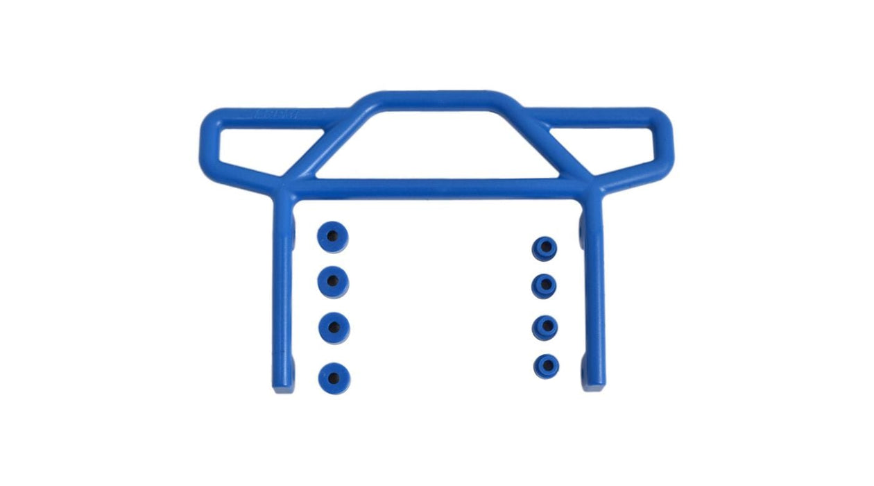 RPM70815 Rear Bumper Blue Rustler
