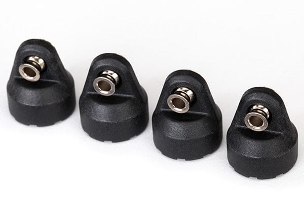 TRA8361  Shock caps (black)