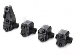 TRA8227  Axle mount set (complete) (front & rear) (for suspension links)