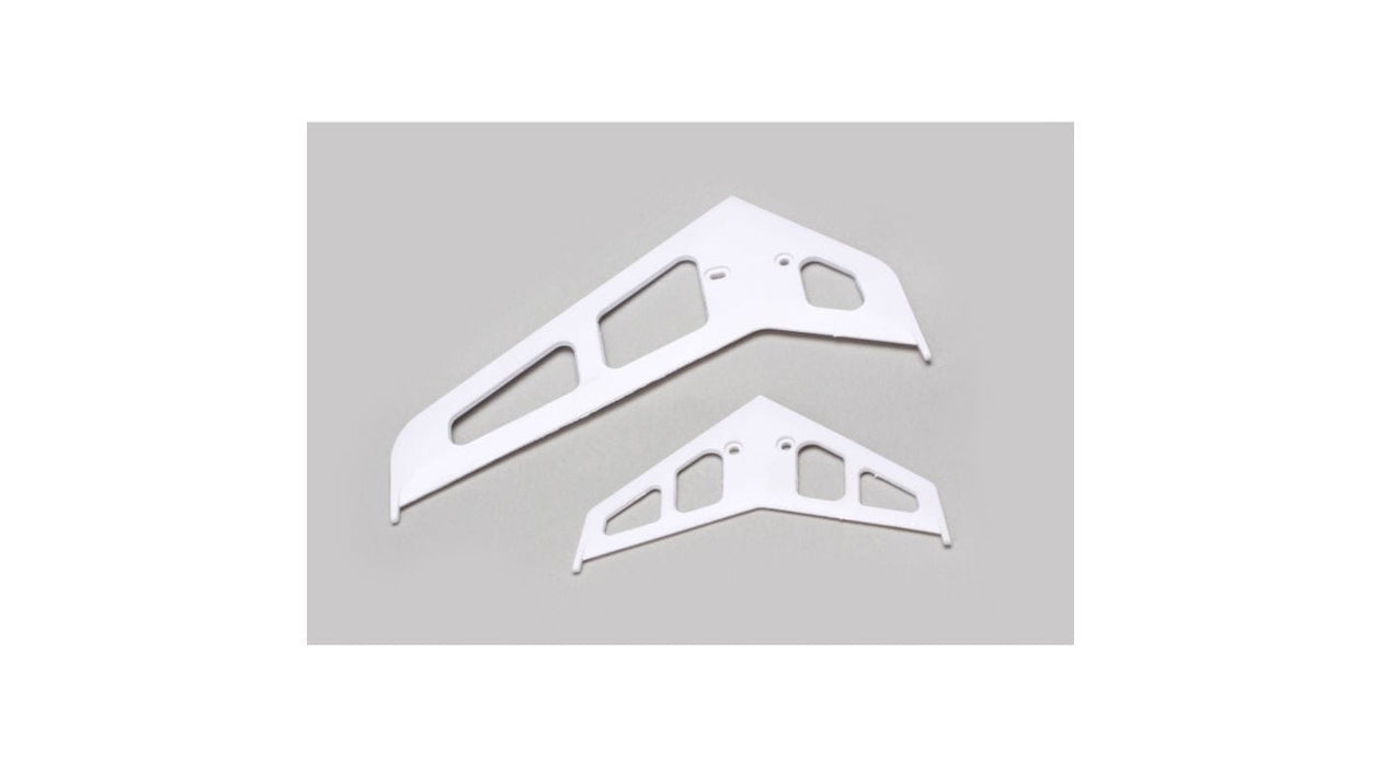 BLH1872 Stabilizer Fin Set White: B500 3D/X