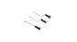 BLH3508  Servo Pushrod Set with ball link: 3pcs