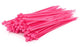 INTC23386PINK Plastic Tie Wrap / Cable Tie (100) Small Size C23386PINK