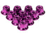 INTC24435PURPLE Color Flanged Lock Nut (10) 5mm Size C24435PURPLE