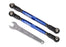 TRA8547X Traxxas Toe links, front, Unlimited Desert Racer (TUBES blue-anodized