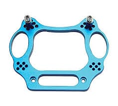 XTR10601ABL  Aluminum Front Shock Tower, Blue: ST, NSP, RU, SLH