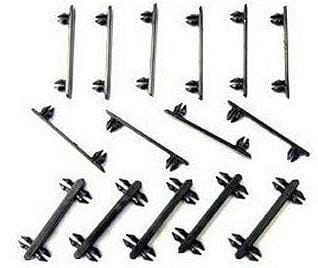 CARRERA 88111 GO!!! TRACK CONNECTION CLIPS