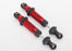 TRA8260R Traxxas Shocks, GTS, aluminum (red-anodized) (assembled with spring retainers) (2)
