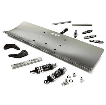 INTC29093GREY Alloy 400mm Snowplow Kit-Arrma 1/10 Granite3S BLX