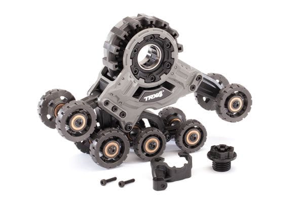TRA8881 Traxxas Traxx, TRX-4 (4) (front left) (requires 8886 stub axle, 7061 GTR shock & 8895 rubber track)