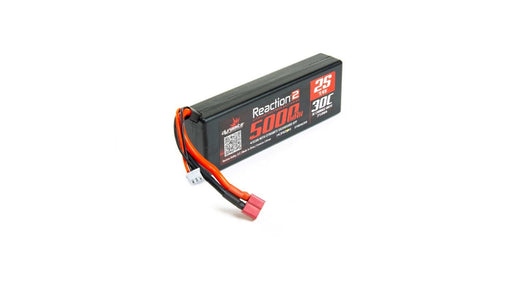 DYNB5023HD 7.4V 5000mAh 2S 30C Reaction 2.0 Hardcase LiPo Battery: Deans