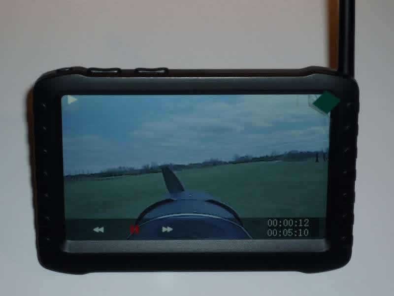 DVR5RX58  5" Mini Camera DVR with Built in 5.8Ghz receiver