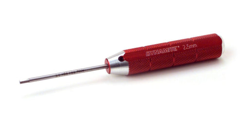 DYN2902 Machined Hex Driver, Red: 2.5mm