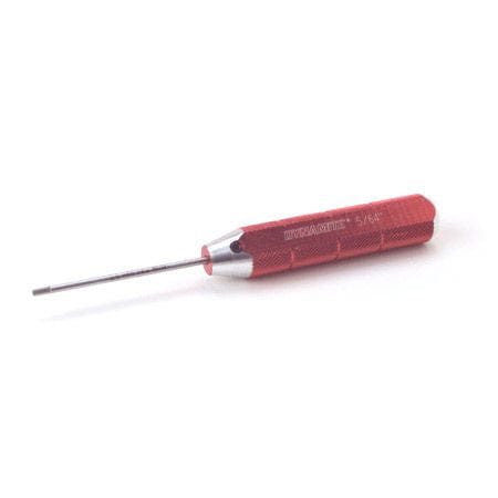 DYN2913 Machined Hex Driver, Red: 5/64"