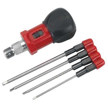 DYN2930 4-Piece Metric Hex Wrench Set with Handle