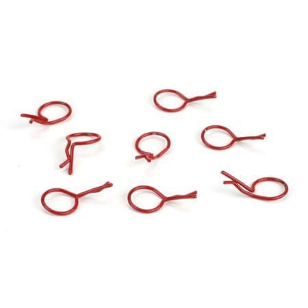 DYN5551 BENT BODY CLIPS RED (8)