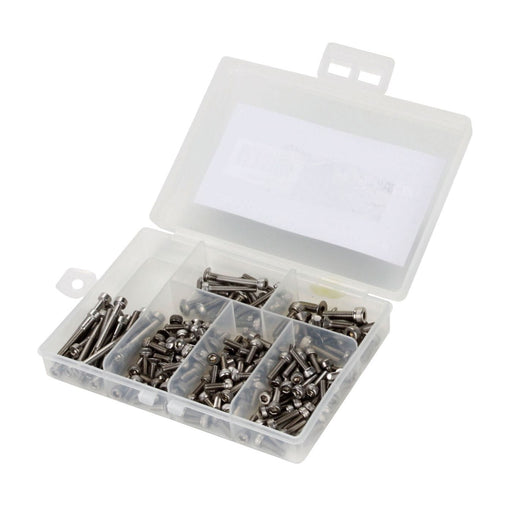 DYNH2020 Stainless Steel Screw Set: Axial SCX10
