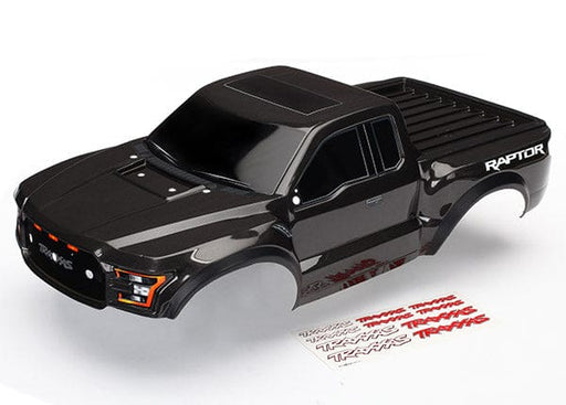 TRA5826A Traxxas Body, 2017 Ford Raptor (Black), with Decals Applied