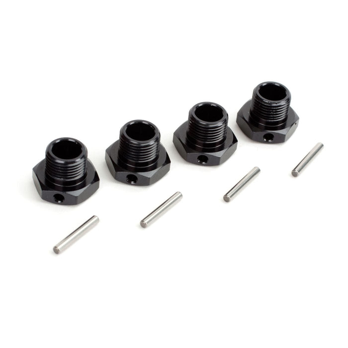 ECX0866 Wheel Hubs/Pins (4): Revenge Type E/N-In Store Only