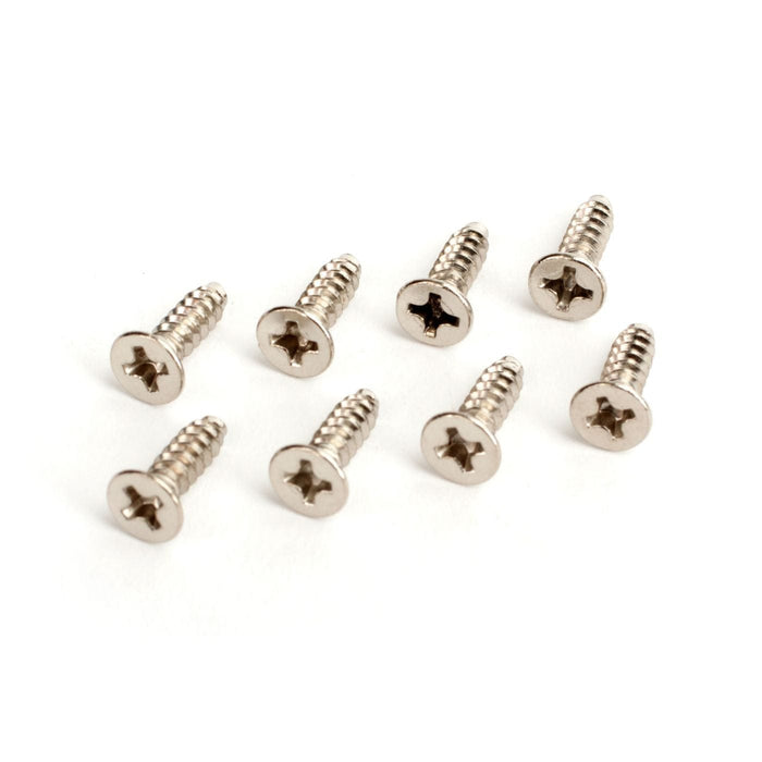 ECX0954 3X10mm Flat Head Tapping Screws (8): Revenge E/N-In Store Only