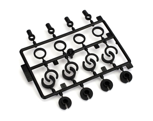 ECX1038 Shock End, Spr Cup, Spr Clip Set: 1:10 2wd All-In Store Only