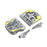 ECX210013 Body Set, Grey/Yellow: 1:18 4WD Temper Gen 2