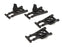 ECX214000 Suspension Arm Set: 1/18 4WD All-In Store Only