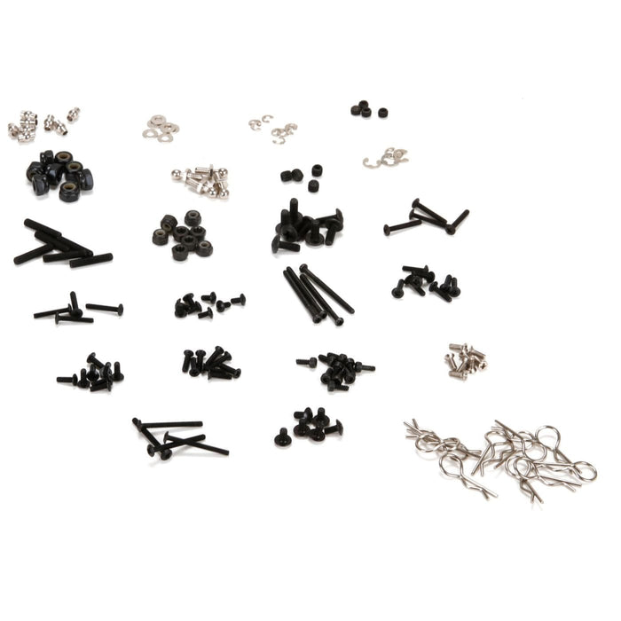 ECX216002 Complete Hardware Set: 1/18 4WD Temper-In Store Only