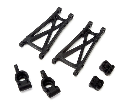 ECX8308  Rear Suspension Arm Set w/Pivot Block: Smash-In Store Only