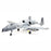 EFL011500 A-10 Thunderbolt II Twin 64mm EDF BNF Basic with AS3X and SAFE Select