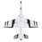 EFL0950 Habu SS (Super Sport) 70mm EDF Jet BNF Basic with SAFE Select and AS3X