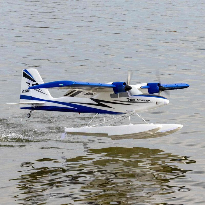 EFL23850 Twin Timber 1.6m BNF Basic with AS3X and SAFE Select