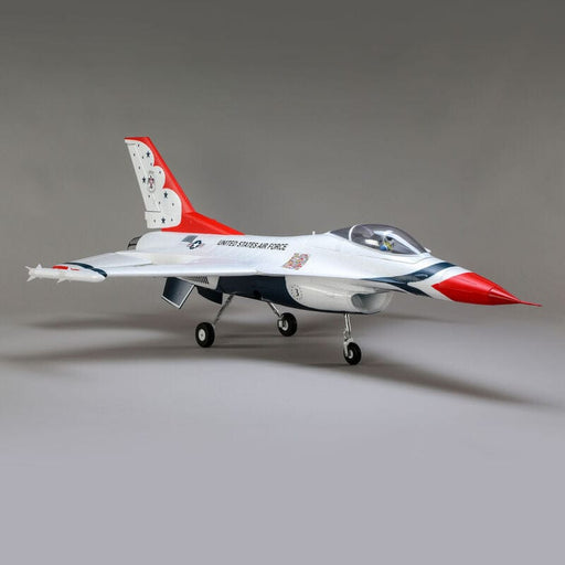 EFL78500F-16 Thunderbirds 70mm EDF Jet BNF Basic with AS3X and SAFE Select, 815mm