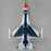 EFL78500F-16 Thunderbirds 70mm EDF Jet BNF Basic with AS3X and SAFE Select, 815mm