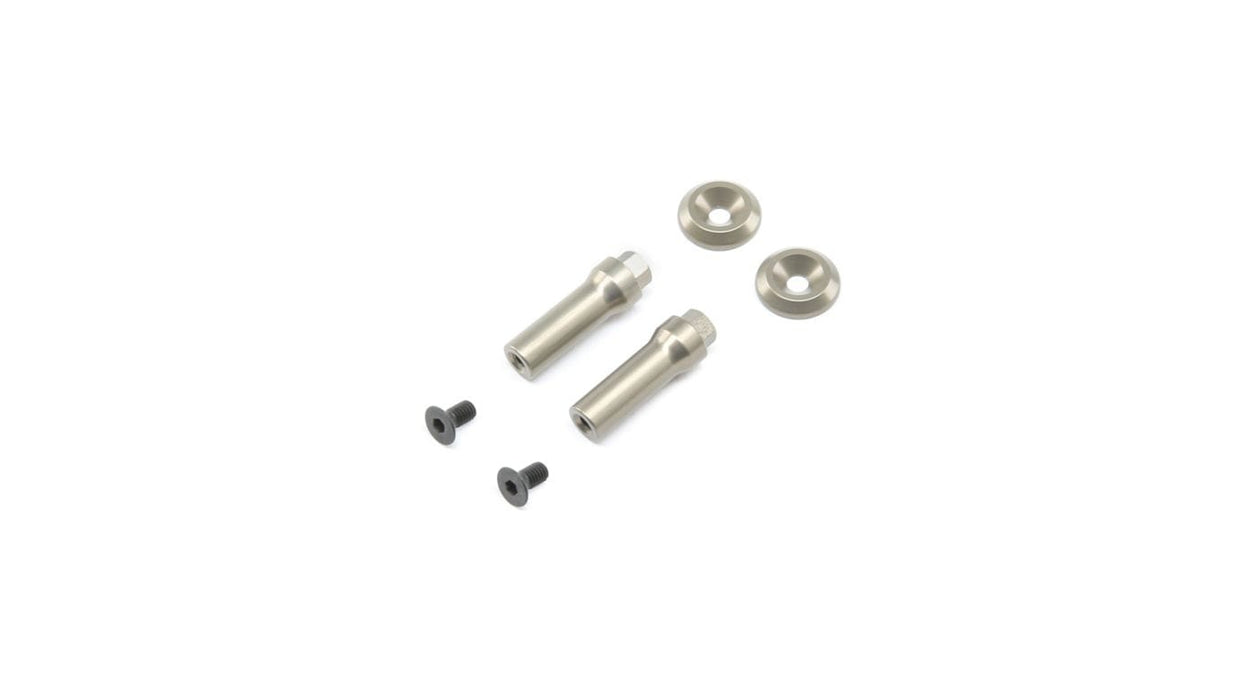 TLR331030 Aluminum Battery Mount Post Set 22 4.0