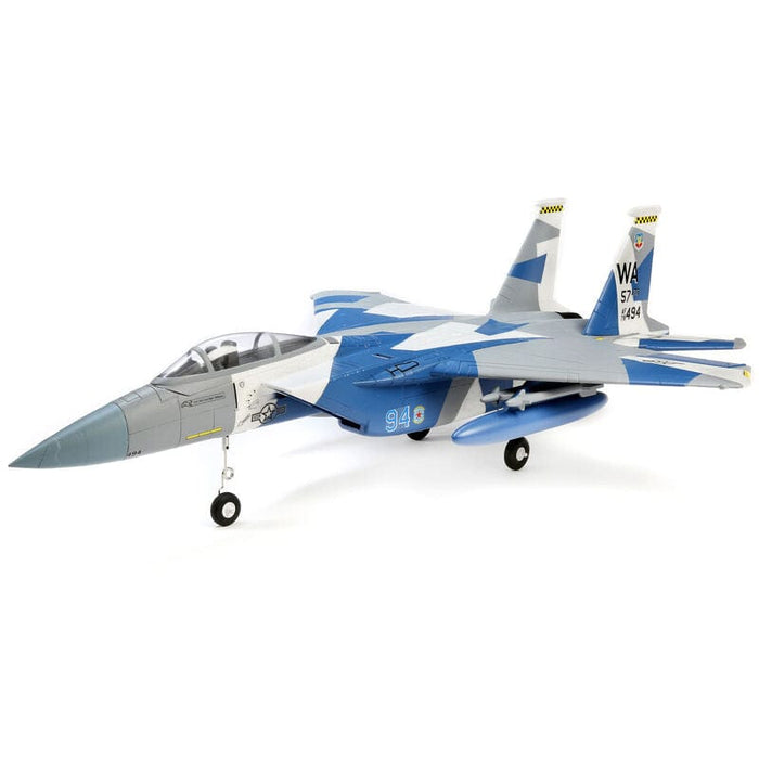 efl97500 F-15 Eagle 64mm EDF Jet BNF Basic with AS3X and SAFE Select