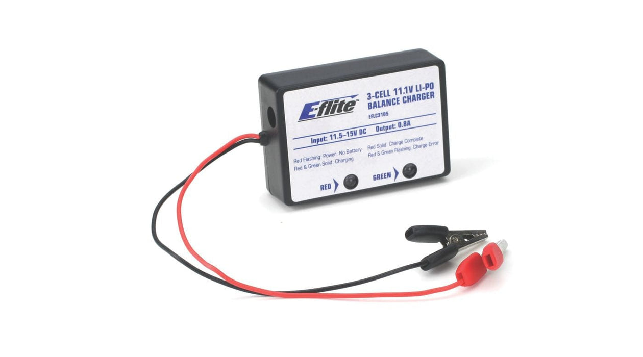 EFLC3105 3-Cell LiPo Balancing Charger, 0.8A