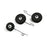 EFLU6552 Landing Gear Set; UMX A-10 30mm