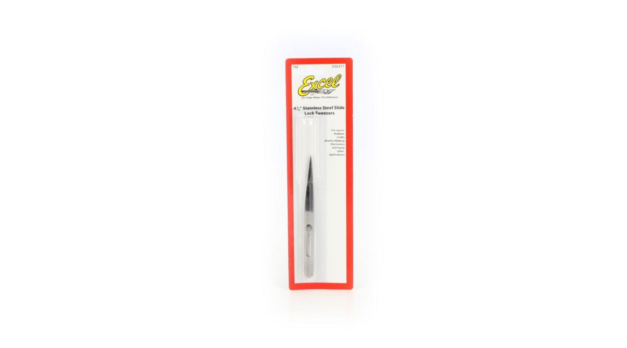 EXL30411 SS Tweezer,4-3/4" CSlide