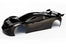 TRA6411X Traxxas Body, XO-1 (painted, decals applied, assembled with wing) - Black