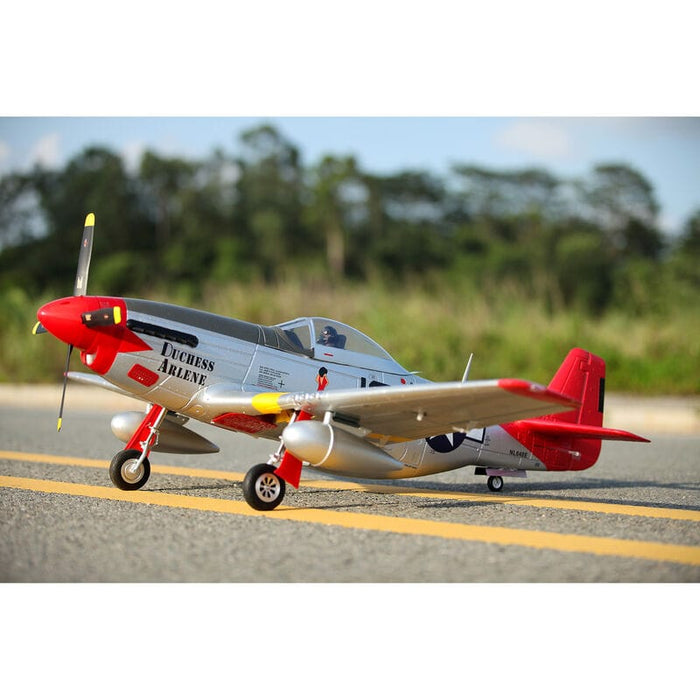 FMM008PRT P-51D Red Tail V8 PNP, 1450mm